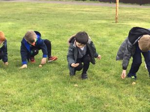 Primary 2 Easter Egg Rolling